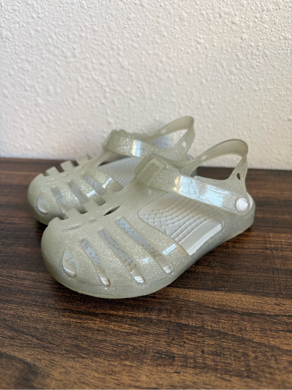 Crocs Baby Isabella Glitter Jelly Sandals